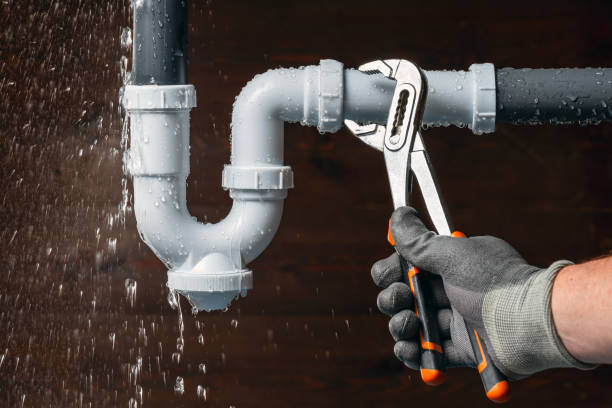 Professional Plumbing technician working in Guilford, CT